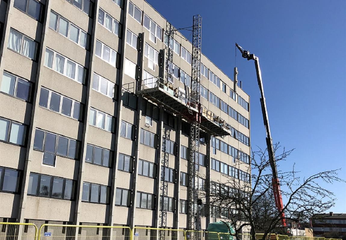 Kristiansdal Facaderenovering